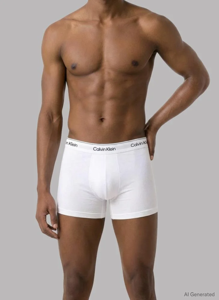 CALVIN KLEIN 3 Pack Boxer Briefs - Icon Cotton Stretch